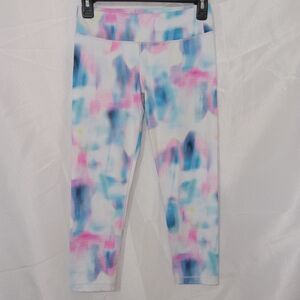 Athleta Girl Multicolor High Waist Compression Cropped Leggings XL/14 (Copy)